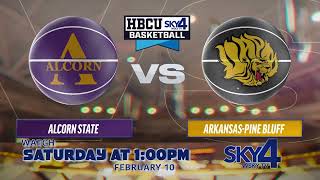 HBCU BasketballAlcorn State vs University Of Arkansas Pine Bluff [upl. by Favrot]