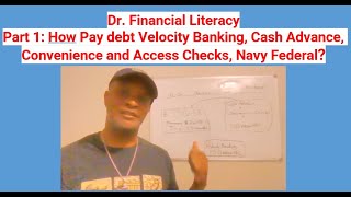 Part 1 How Pay debt Velocity Banking Cash Advance Convenience and Access Checks Navy Federal [upl. by Ilohcin]