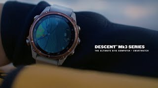 Garmin Descent Mk3 Series  The Ultimate Dive Computer  Smartwatch [upl. by Lyret666]