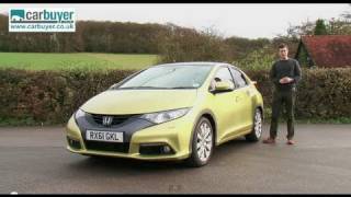 Honda Civic hatchback review  CarBuyer [upl. by Aret]