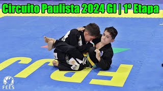 Jiu Jitsu  Kids  Luta Completa Circuito Paulista 2024 GI  1º Etapa sábado [upl. by Enylcaj]