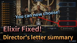 Lost Ark THEY FIXED THE ELIXIR Directors letter summary [upl. by Willumsen]