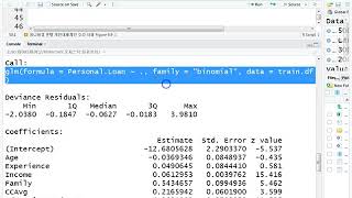 Ch0707R 로지스틱 회귀분석개인대출제안 사례 실습1207 [upl. by Ruhnke]