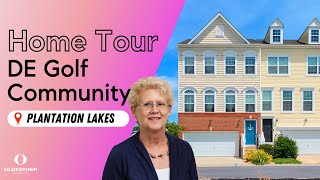 Plantation Lakes Golf Course Community Millsboro DE Townhouse for Sale [upl. by Aihsoj]