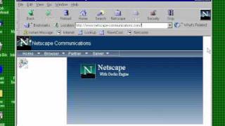 Netscape Communicator 408 [upl. by Anaynek286]