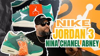 Nike Air Jordan 3 x Nina Chanel Abney quotBicoastalquot [upl. by Veneaux]