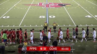 Chicopee Comp Colts vs Pope Francis Cardinals  MIAA Boys Varsity Soccer  SENIOR NIGHT [upl. by Suoicerp99]