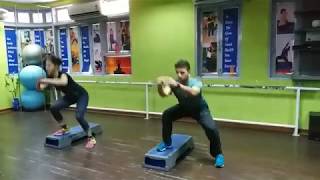 Stepper Exercises for Lower Body Toning [upl. by Irrep]