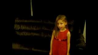 Britains Got Talent HALO BEYONCE MEGHAN SEARLE age 7 Audition Hopefull 2010 [upl. by Eeliak141]