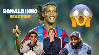 FIRST TIME REACTION TO RONALDINHO  Ronaldinho Reaction  Half A Yard Reacts [upl. by Sherline]