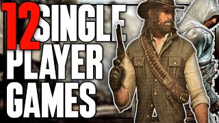 TOP 12 BEST STORYSINGLE Player PC GAMES 2024 LOW SPEC LATEST [upl. by Yelsew892]