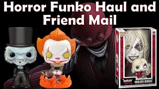 Horror Funko Haul and Friend Mail [upl. by Ahen126]