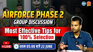 Airforce GD Important Tips  Airforce GD Topics  Air Force Phase 2 Preparation  MKC [upl. by Matthew379]