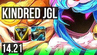 KINDRED vs GRAVES JGL  711 Godlike  KR Challenger  1421 [upl. by Enirehs321]