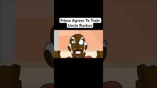 Frieza Agrees To Train Uncle Ruckus shorts dragonball theboondocks [upl. by Egdirdle]