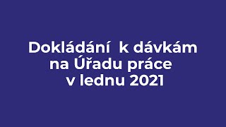 Dokládání k dávkám za 4 čtvrtletí [upl. by Ynohtnaluap623]