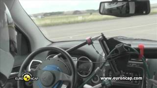 Euro NCAP  Fiat Freemont  2011  ESC test [upl. by Essirehs]