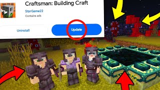 Craftsman Building Craft New Update In 2023 😱 [upl. by Nial472]