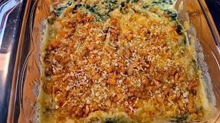 Spinach And Cheese Casserole Cooking For The Holiday [upl. by Pavlov90]