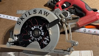 SKILSAW SPT77WML01 15Amp 714Inch Lightweight Worm Drive Circular Saw [upl. by Kettie]