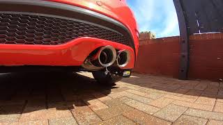 Fiesta st milltek non resonated race exhaust [upl. by Riatsala]