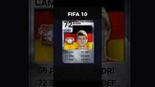 Toni Kroos evolution in EA Sports FC 🔥 fifacard football fifa realmadrid bayernmunich bayer [upl. by Acimahs]