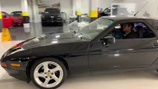 1988 Porsche 928 S4 cold start and test drive [upl. by Maitund]