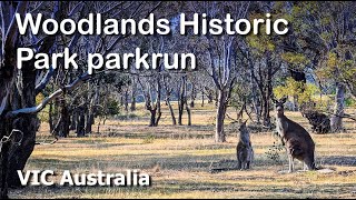 Woodlands Historic Park parkrun Greenvale VIC Australia [upl. by Warthman]