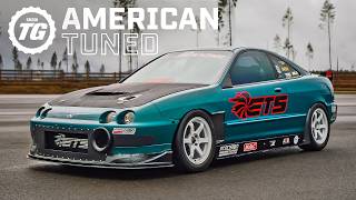 1500hp 216mph This Is The World’s Fastest Honda Integra  American Tuned ft Rob Dahm [upl. by Celestia]