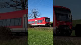 DB BR650 als RB53 nach Kißlegg kurz vor der Einfahrt in Kißlegg trainspotting train railway rail [upl. by Oeht655]