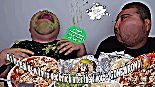 orlin dealing with no neck nick after the DIVORCE 😱🥊‼️ GONE WRONG nickocadoavocado couplegoals [upl. by Ecurb658]