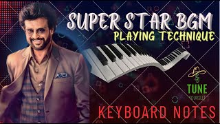 Session 7  Annamalai BGM  Playing tutorial  Electronic Keyboard  Sundarapandian JSP [upl. by Acacia]