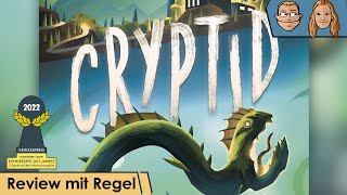 Cryptid – Nominiert zum Kennerspiel des Jahres 2022 – Brettspiel – Review und Regelerklärung [upl. by Amii868]