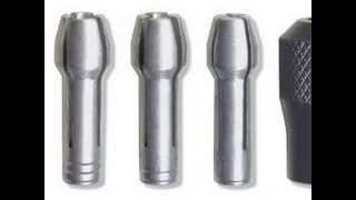 New Dremel 4485 Quick Change Collet Nut Set Best [upl. by Egnalos]