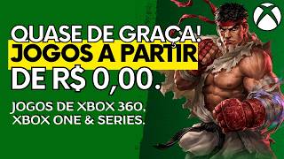 GRANDES OFERTAS DE JOGOS DE XBOX 360 XBOX ONE E SERIES a Partir de R 000 em PROMOÇÃO [upl. by Ardnaeel]