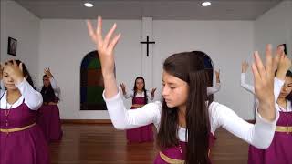 Ministerio de danza católico Shekinah  Canción Padre Juan Andrés Barrera Yo me rindo a ti [upl. by Tony259]