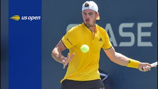 2022  ATP  US Open  Qualification round 1  Carlos Taberner vs Maximilian Marterer [upl. by Garbe]