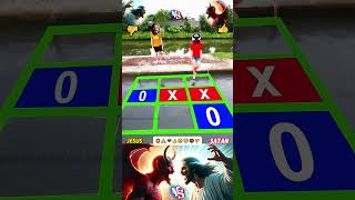 Jesus vs Satan ：Who will win the game of squares✅🙏👍❤😀 jesus shorts [upl. by Ajram243]