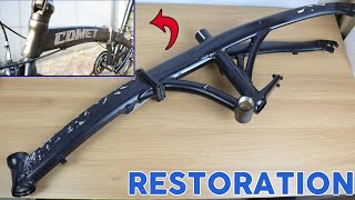 FOLDING BIKE RESTORATION  미니벨로 자전거 리스토어 [upl. by Ynaffi]