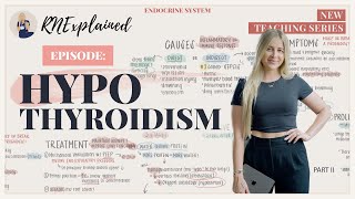 Hypothyroidism│PART 1│Made Simple for Nursing Students and NCLEX Prep [upl. by Westfall134]