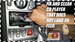 Car CD 📀 Player Not Loading Feeding Or Taking CD Simple Fix [upl. by Hassi]