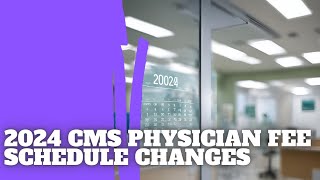 2024 CMS Physician Fee Schedule Changes Revealed Impacts on Reimbursement amp Budgeting [upl. by Mechling]