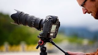 My new Travel Tripod  Manfrotto BeFree Live [upl. by Crispen]