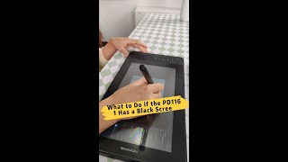 What to Do if the GAOMON PD1161 Pendisplay Pen Monitor Has a Black Screen [upl. by Marino291]