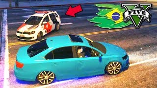 GTA V BRASIL ROLEPLAY  PRIMEIRA FUGA da POLÃCIA 09 [upl. by Ainig183]