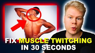 How To Stop Muscle Spasms amp Twitching Always Works [upl. by Annitsirhc]