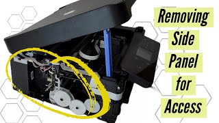 How To Access EPSON XP4100 Printer Main Board and Power Supply XP4105 [upl. by Brader]