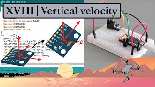 18  Measure vertical velocity with the MPU6050 accelerometer [upl. by Ailev]