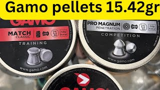 Gamo pellets 1542gr Made in Spain Orignial Unboxing [upl. by Madel]