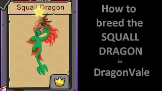 How to breed a Squall dragon in DragonVale [upl. by Ferde]